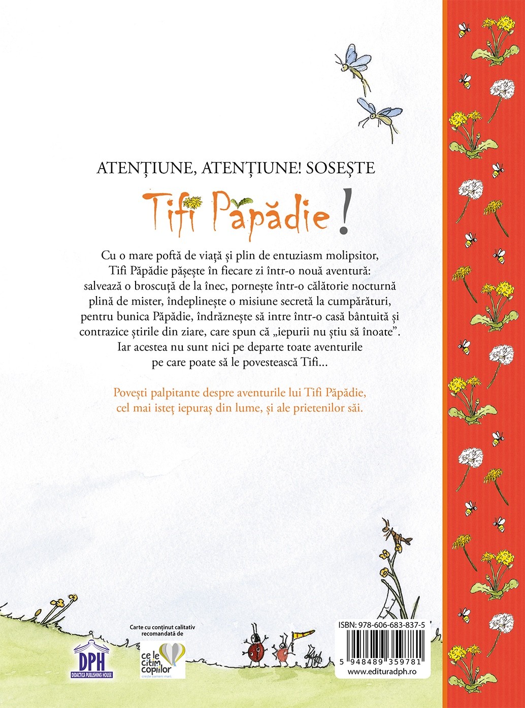 Aventurile lui Tifi Papadie si ale prietenilor sai | Andreas H. Schmachtl - Didactica Publishing House
