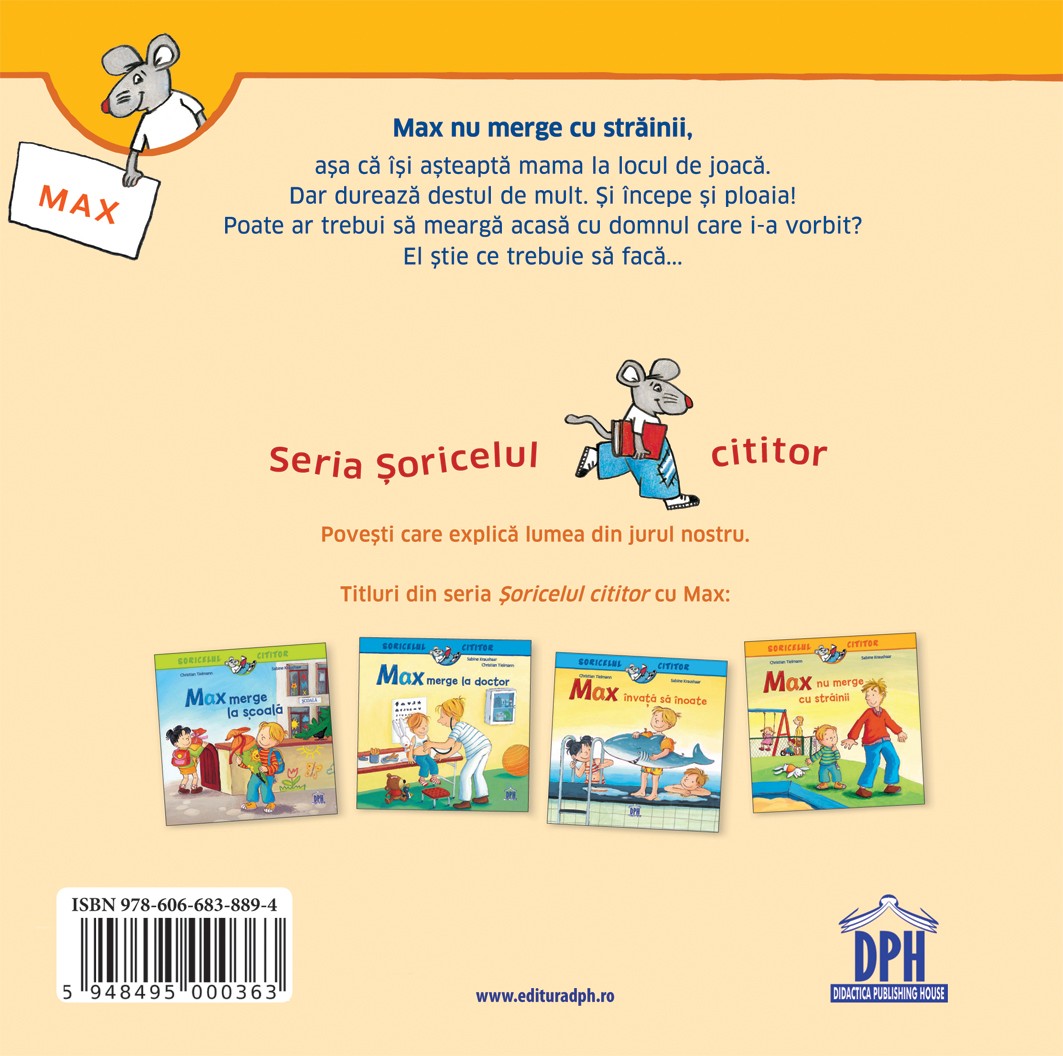 Max nu merge cu strainii | Christian Tielmann, Sabine Kraushaar - Didactica Publishing House