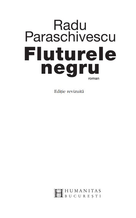 Fluturele negru | Radu Paraschivescu