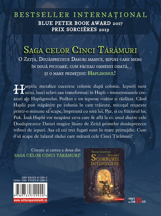 Legenda lui Podkin O Ureche | Kieran Larwood - Paralela 45