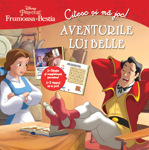 Frumoasa si Bestia. Aventurile lui Belle. Citesc si ma joc |