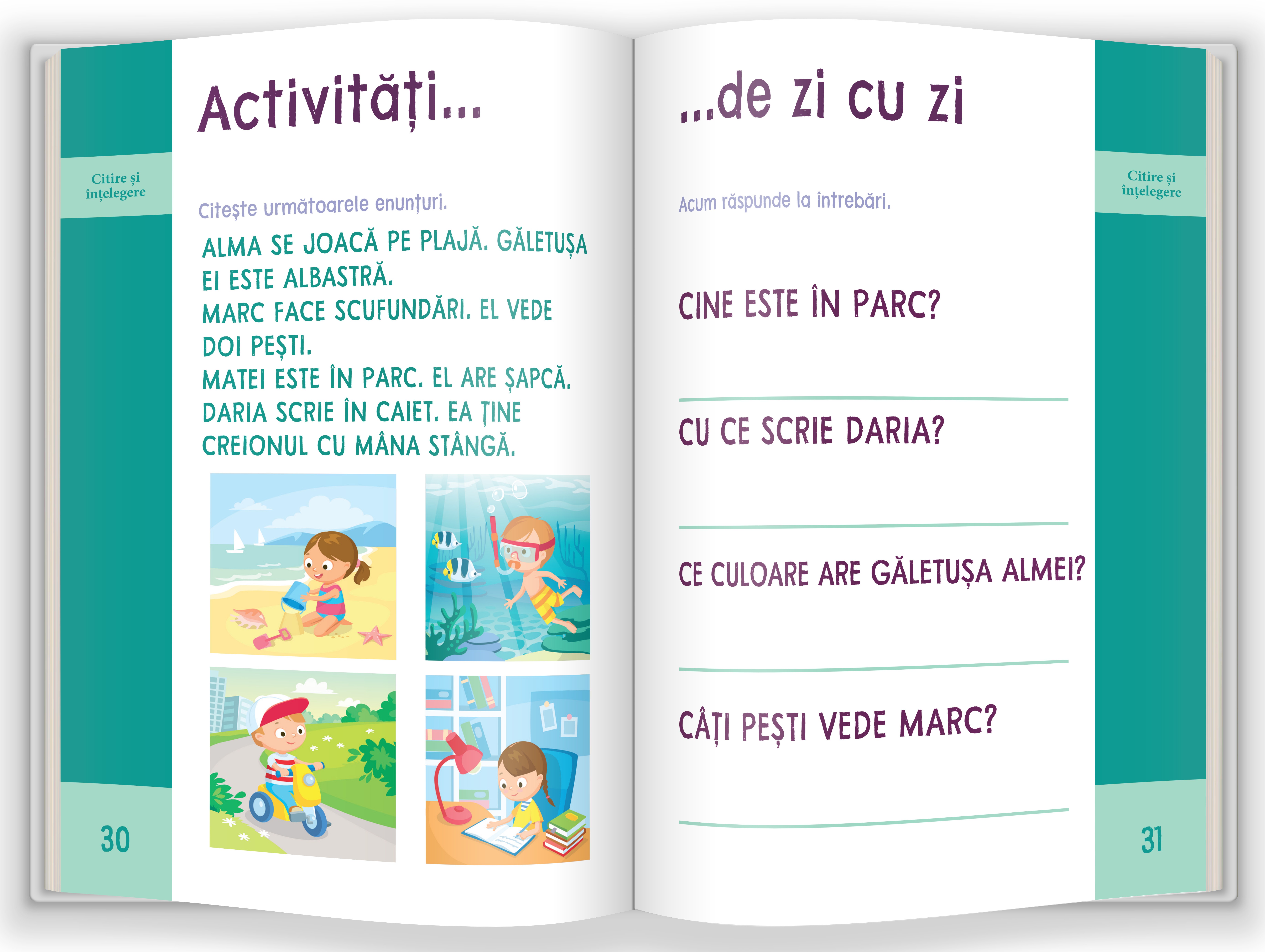 Citire si intelegere a textului |