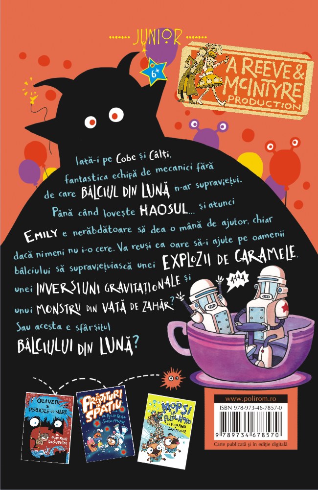 Emily si Balciul din Luna | Philip Reeve, Sarah McIntyre - Polirom