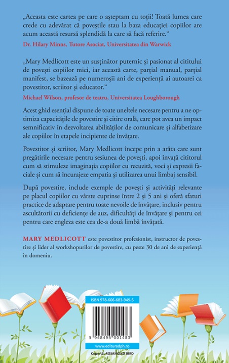 Importanta povestilor in primii ani de viata | Mary Medlicott - Didactica Publishing House