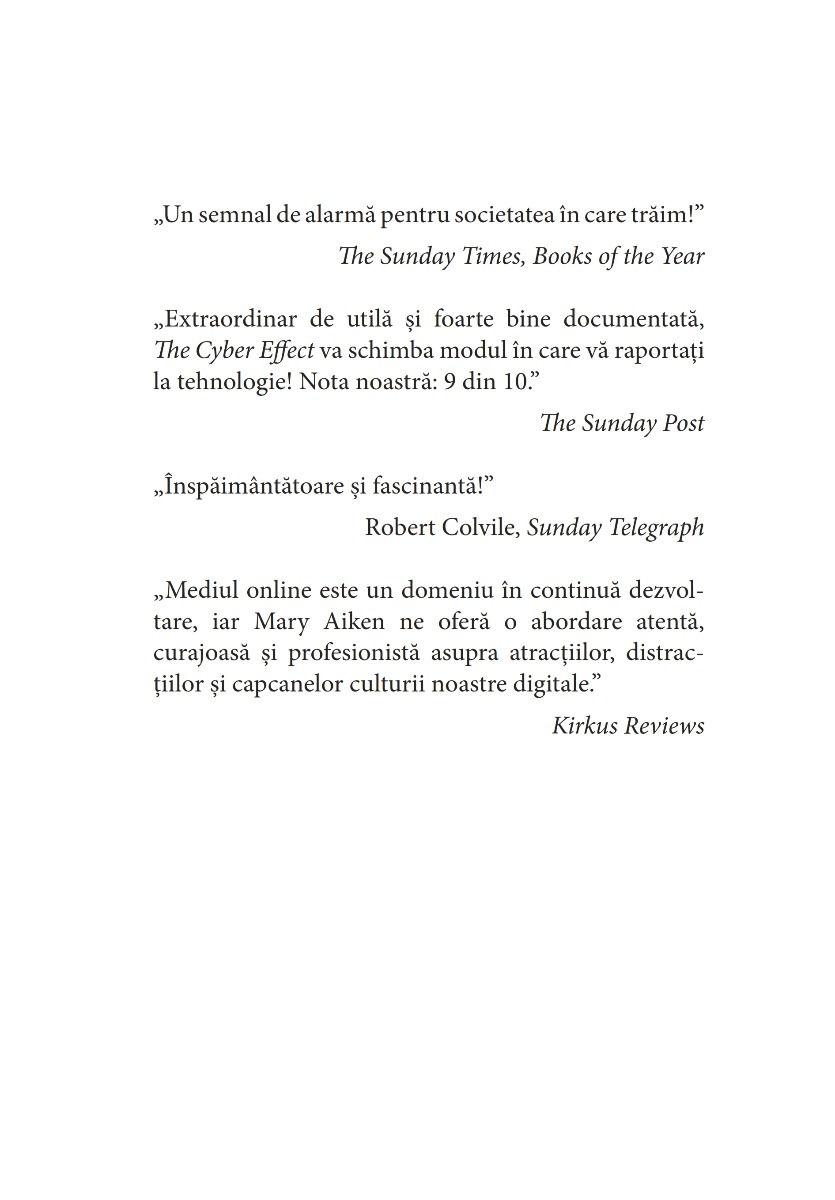 The Cyber Effect | Mary Aiken