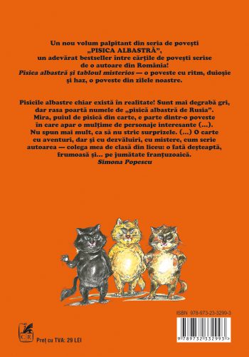 Pisica albastra si tabloul misterios | Roxana Antoinette Vornic