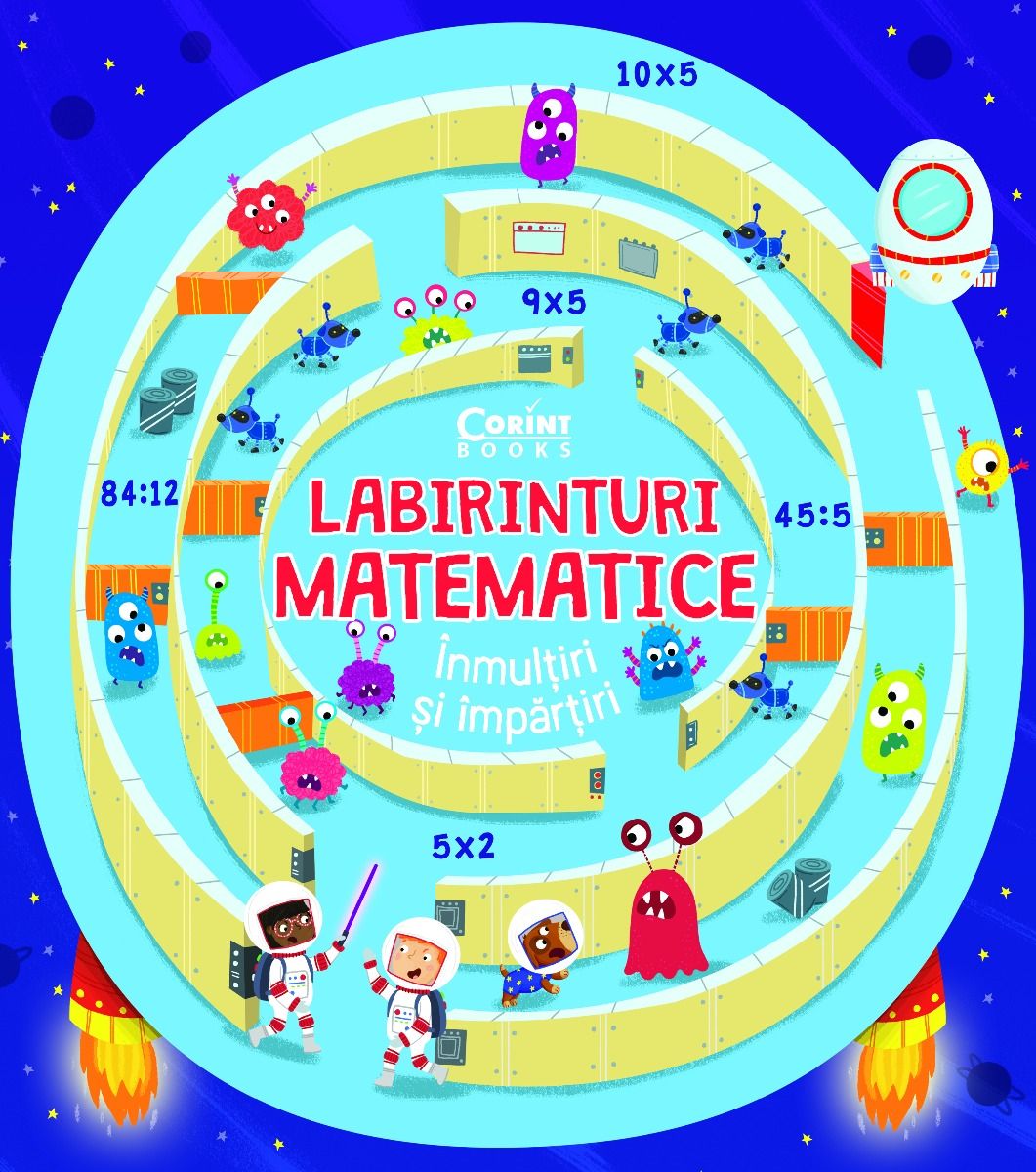 Labirinturi matematice. Inmultiri si impartiri |