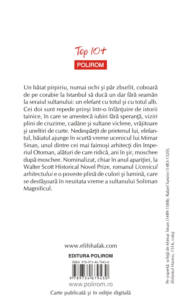 Ucenicul arhitectului | Elif Shafak