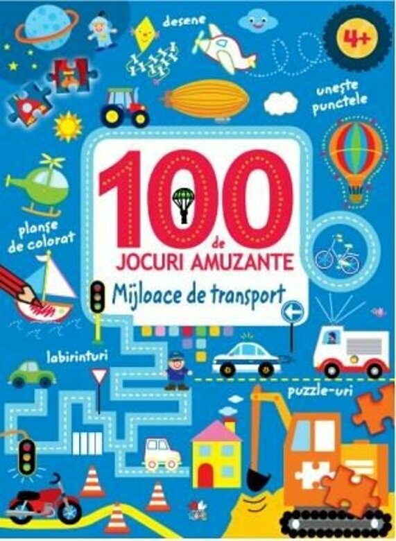 100 de jocuri amuzante - Mijloace de transport |