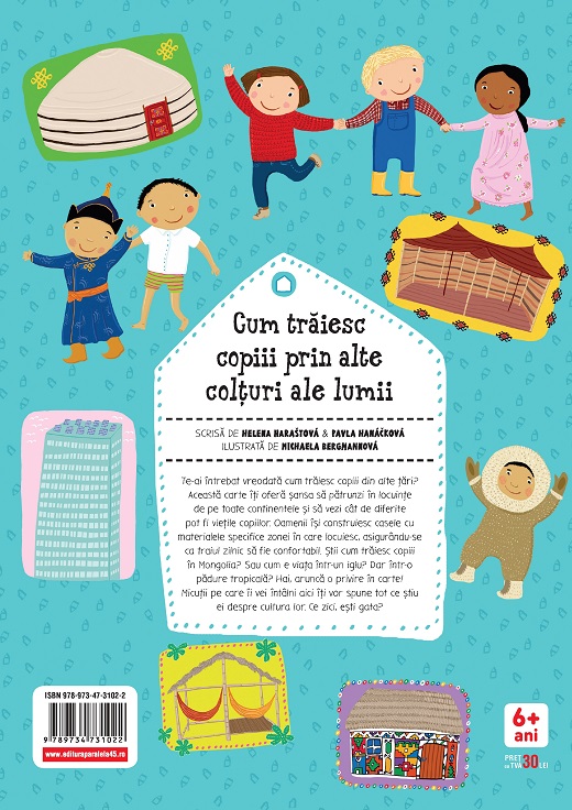 Cum traiesc copiii prin alte colturi ale lumii | Helena Harastova, Pavla Hanackova