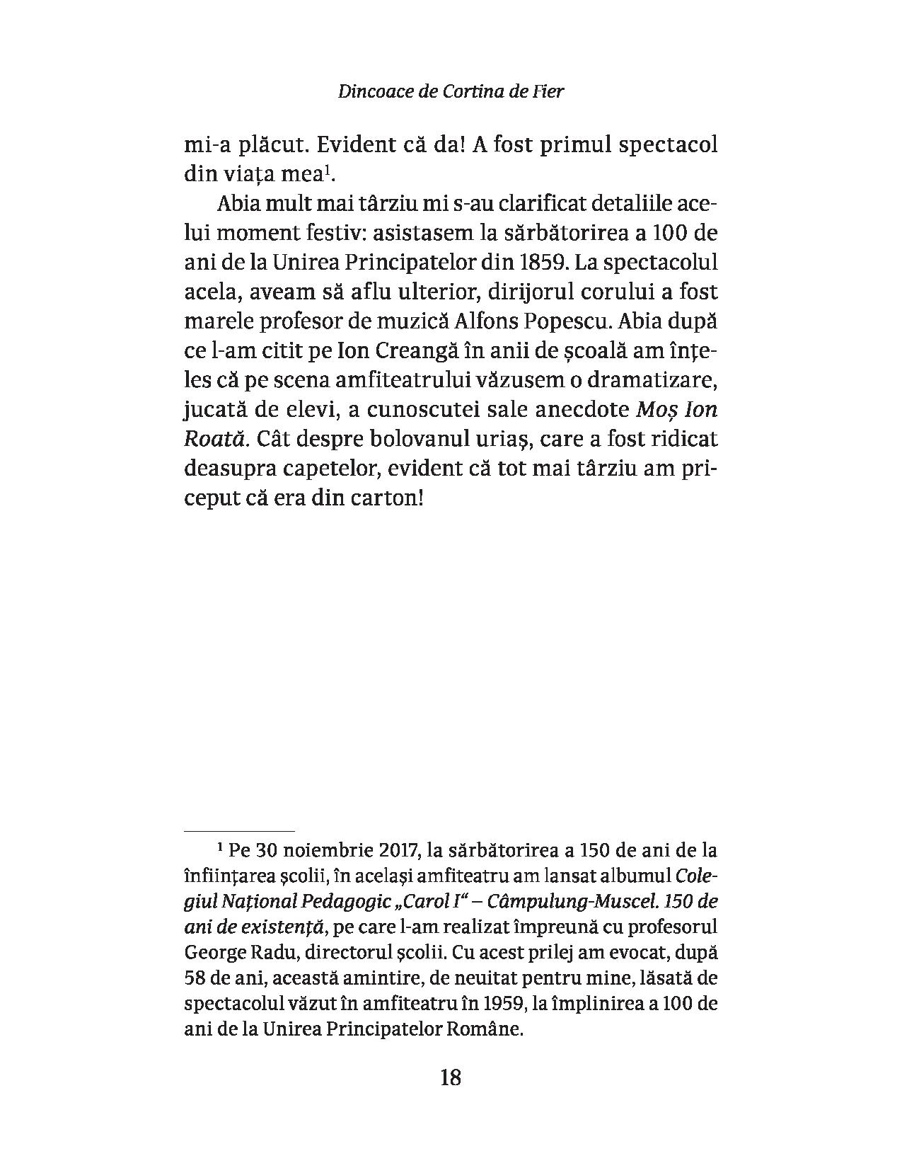 Dincoace de Cortina de Fier. Amintiri | Adrian Savoiu