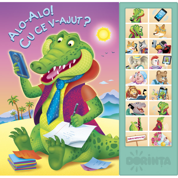 Carte cu sunete - Alo-Alo! Cu ce v-ajut? | - Dorinta