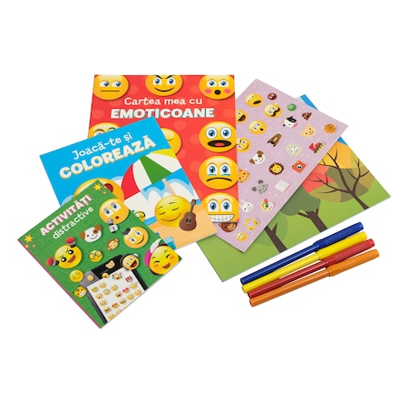 Cutia cu activitati - Emoticon | - Litera