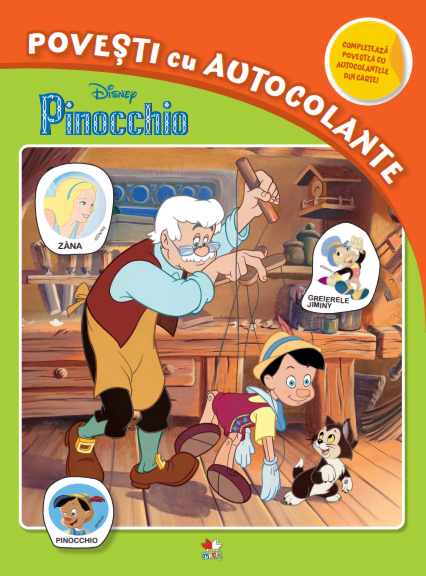 Pinochio - Povesti cu Autocolante |