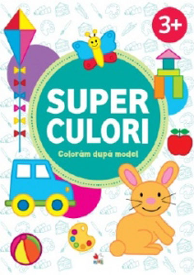 Super culori. Coloram dupa model 3+. Volumul 2 |