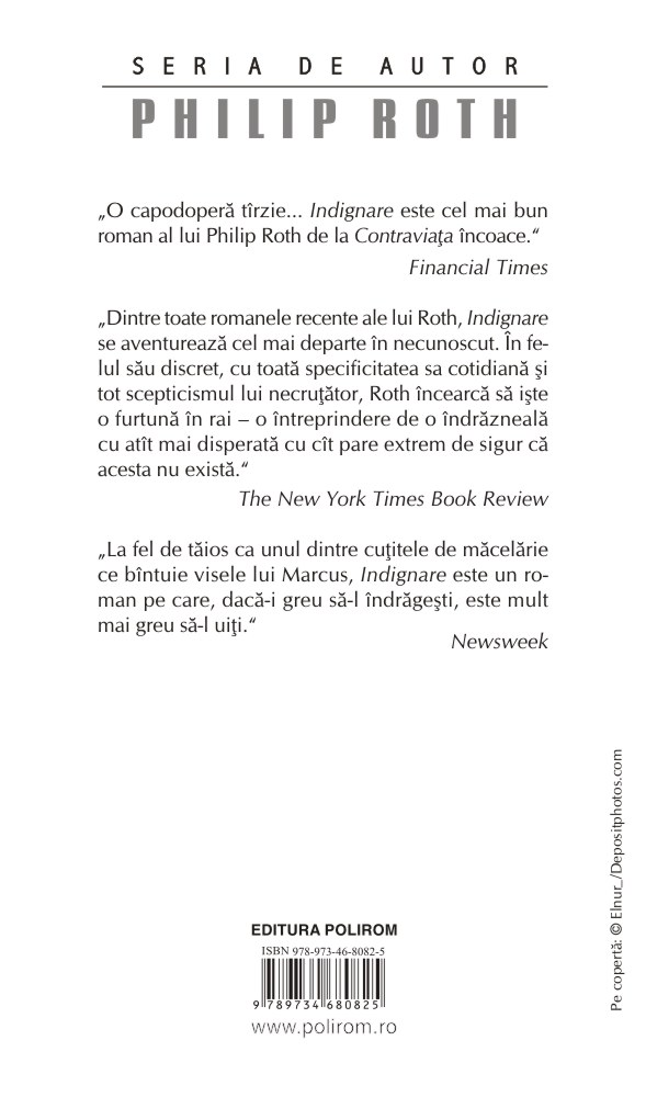 Indignare | Philip Roth