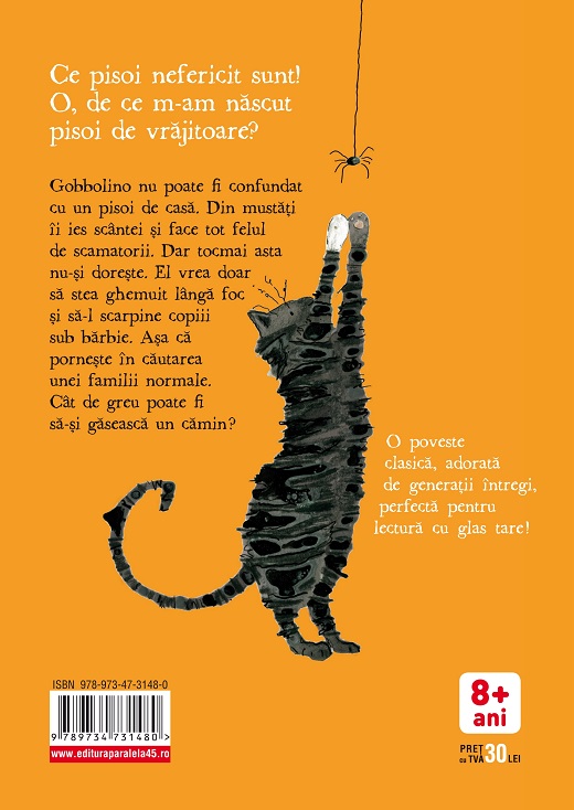Gobbolino, pisoiul vrajitoarei | Ursula Moray Williams - Paralela 45