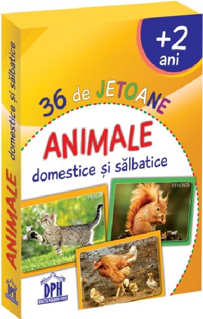 Jetoane. Animale domestice si salbatice |