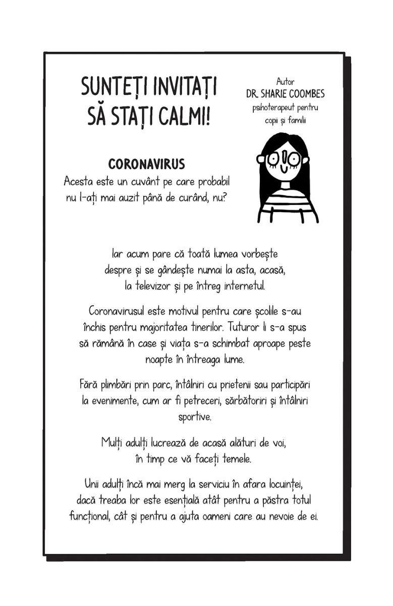 Stati calmi! | Dr Sharie Coombes