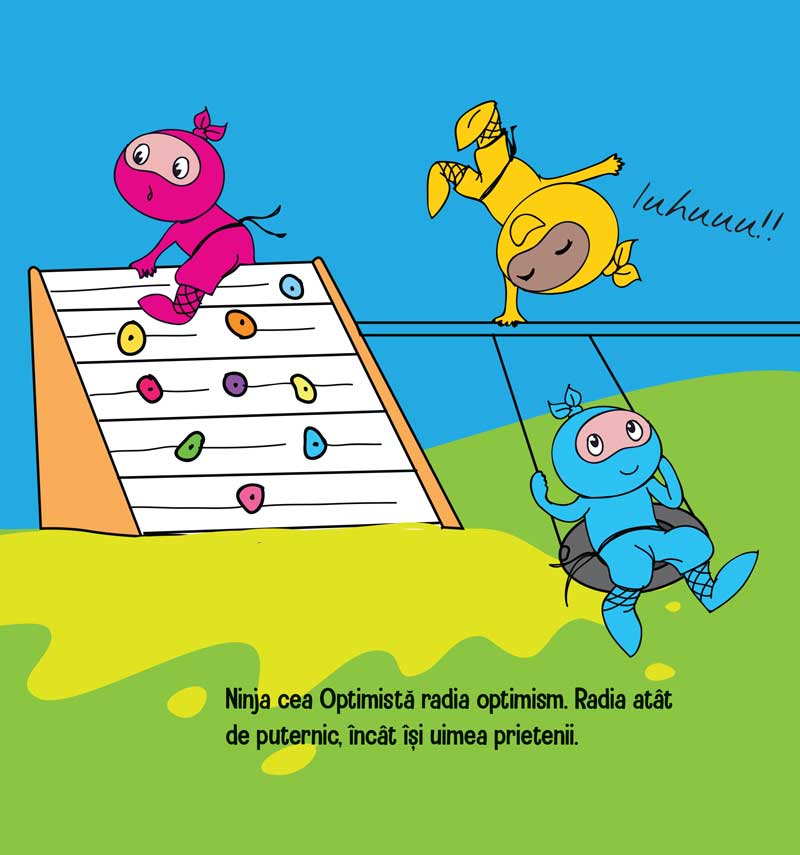Ninja cea Optimista | Mary Nhin