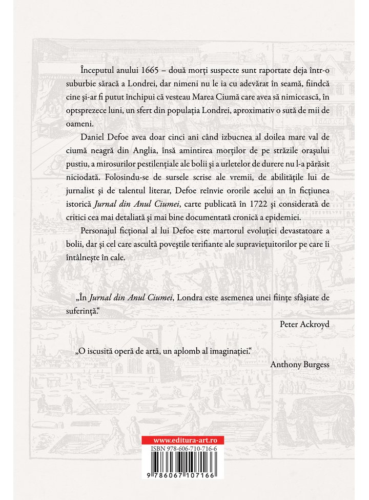 Jurnal din Anul Ciumei | Daniel Defoe