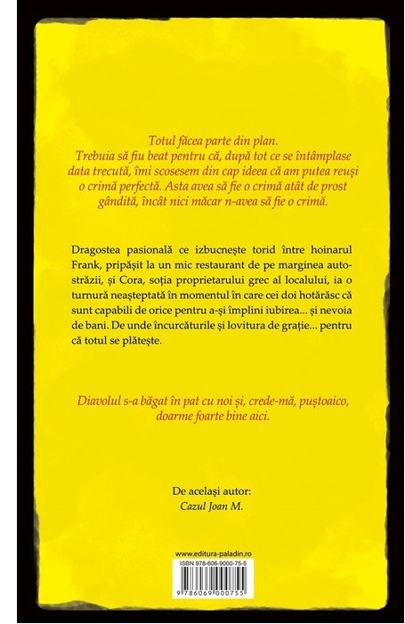Postasul suna intotdeauna de doua ori | James M. Cain