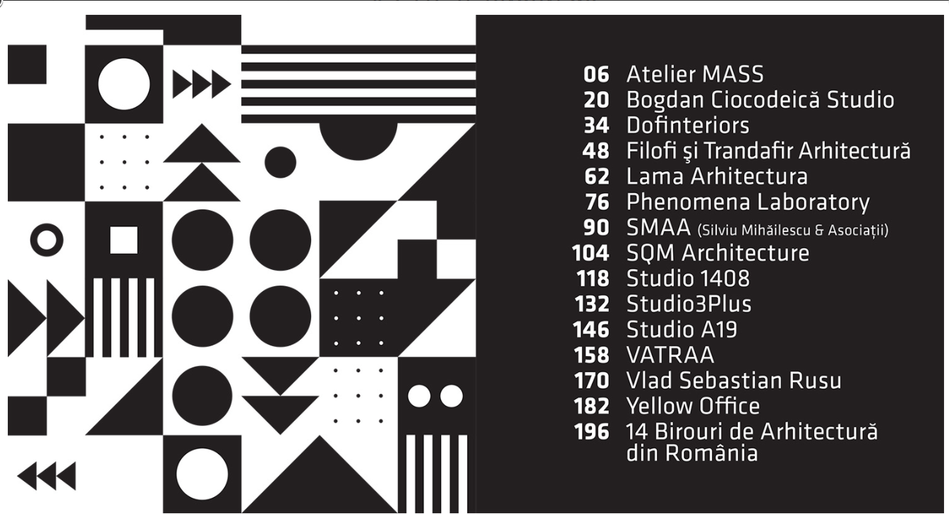 A ≤ 40. 14 Birouri de Arhitectura din Romania |