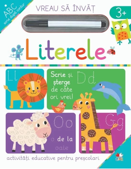 Vreau sa invat. Literele |
