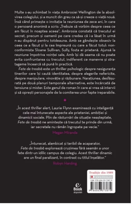 Fete de treaba | Laurie Elizabeth Flynn