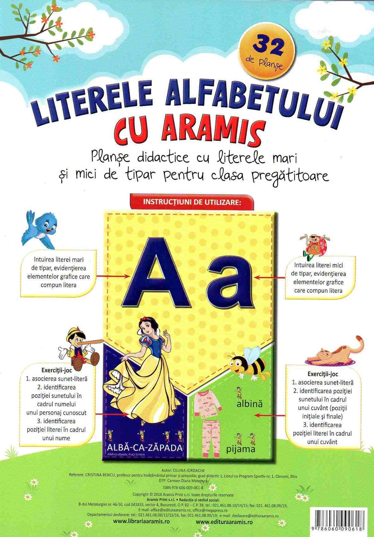 Literele alfabetului cu Aramis  | Celina Iordache