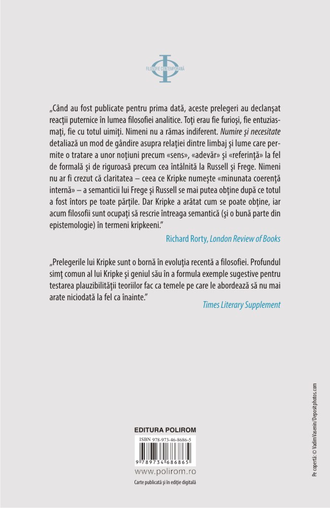 Numire si necesitate | Saul Kripke