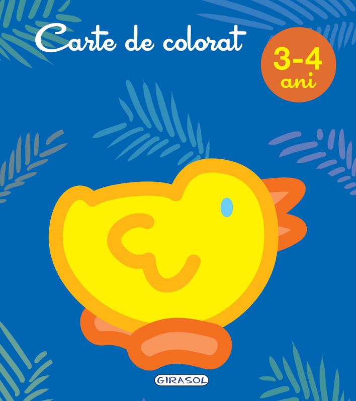 Carte de colorat, 3-4 ani |