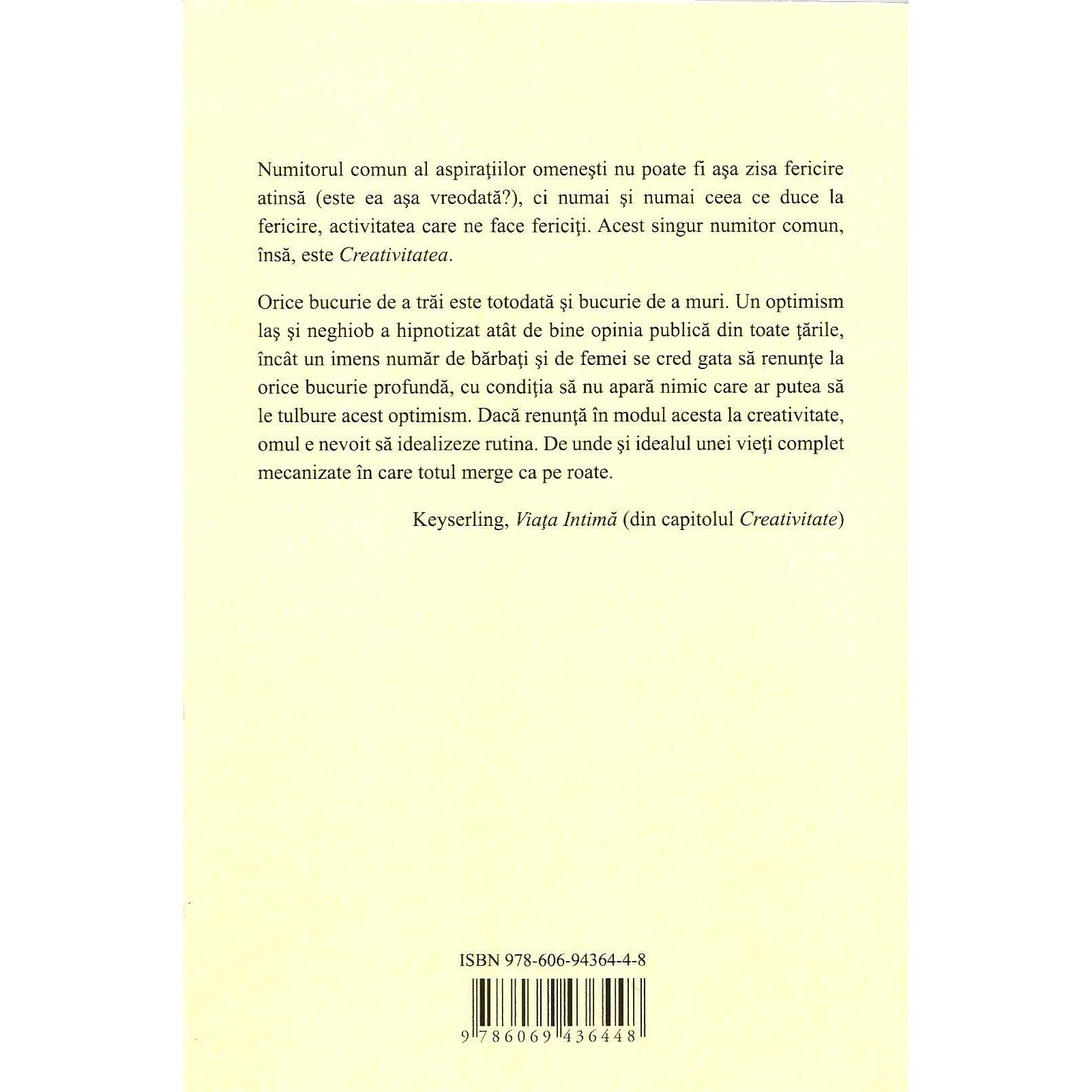 Viata intima | Hermann Keyserling