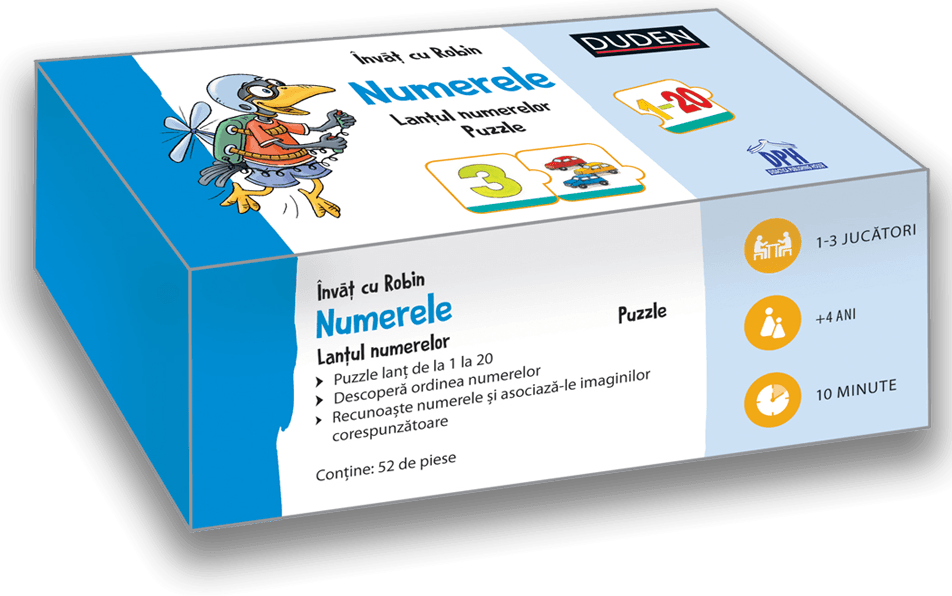 Numerele. Invat cu Robin |