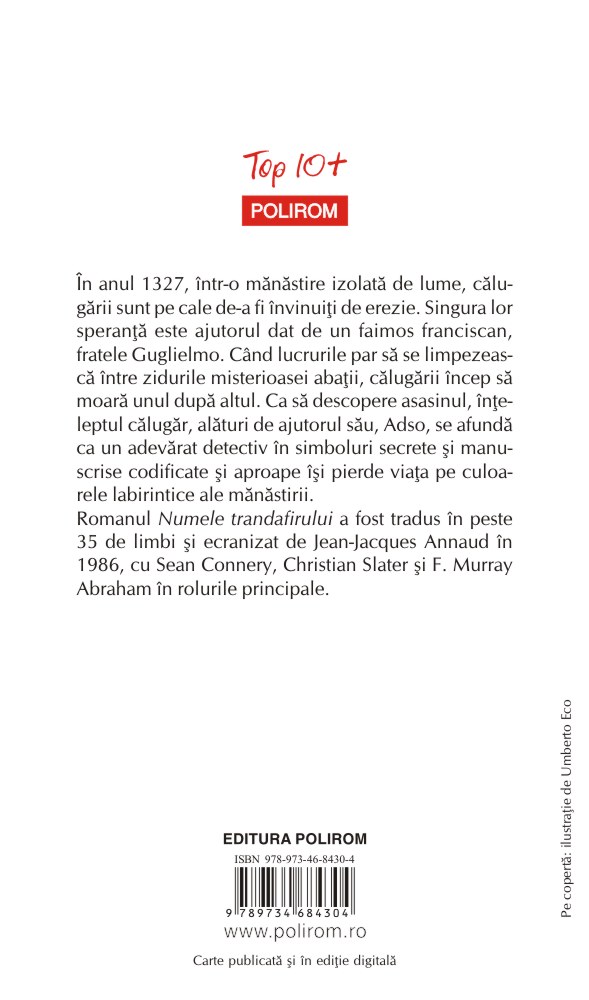 Numele trandafirului | Umberto Eco