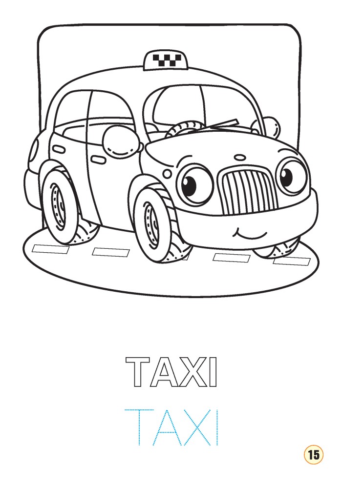 Limba engleza - Mijloace de transport (colouring book) |