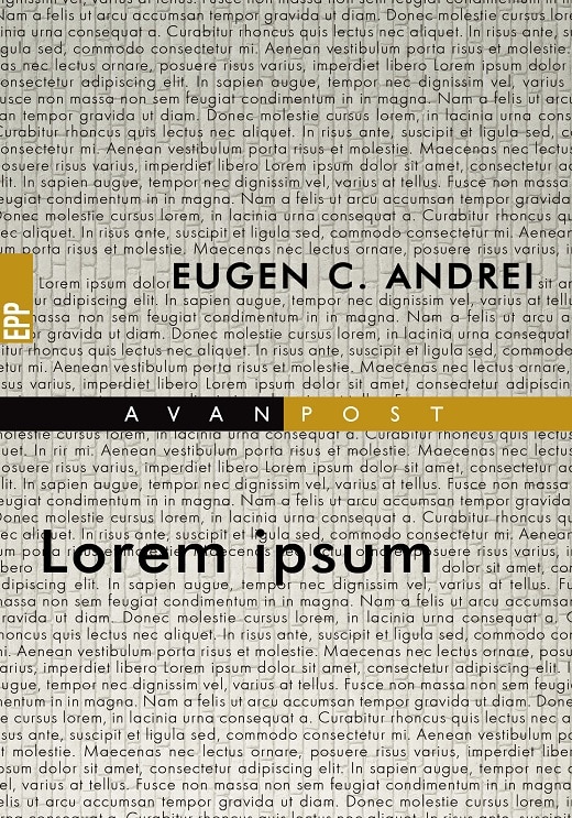 Lorem ipsum | Eugen C. Andrei
