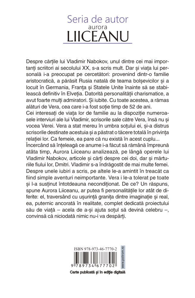 Tanara cu parul alb | Aurora Liiceanu