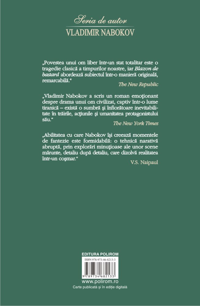 Blazon de bastard | Vladimir Nabokov