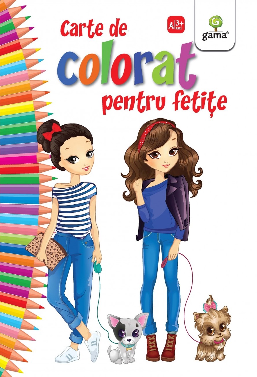Carte de colorat pentru fetite |