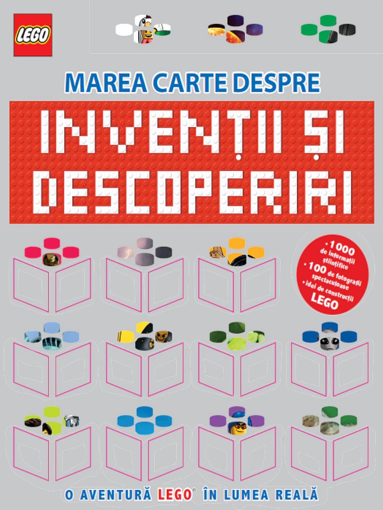 LEGO. Marea carte despre inventii si descoperiri  |