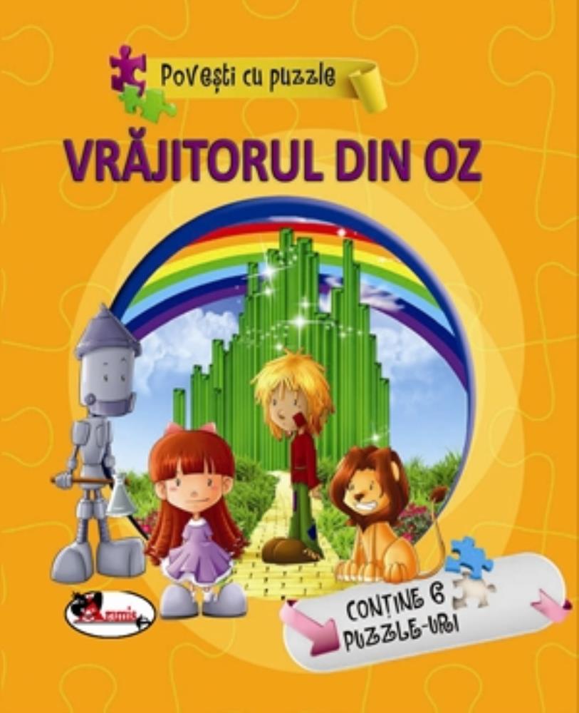 Povesti cu puzzle - Vrajitorul din Oz |