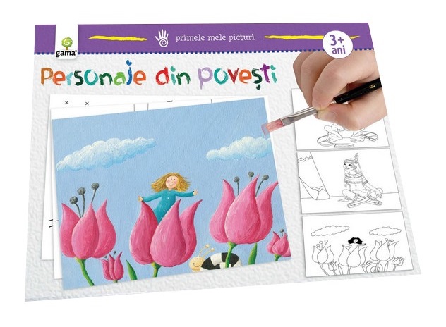 Personaje din povesti - Primele mele picturi |