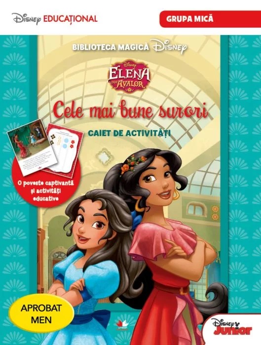 Elena din Avalor - Cele mai bune surori. Caiet de activitati | Disney - Litera