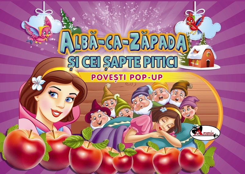 Poveste pop-up - Alba ca zapada |