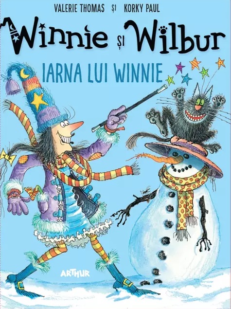 Winnie si Wilbur. Iarna lui Winnie | Valerie Thomas, Korky Paul - Vlad si cartea cu Genius