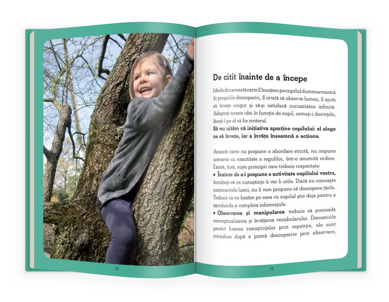 100 de activitati Montessori pentru descoperirea lumii inconjuratoare | Eve Herrmann - Gama