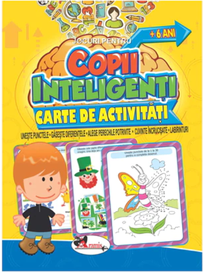 Copii inteligenti - 6 ani - Carte de activitati | - Aramis