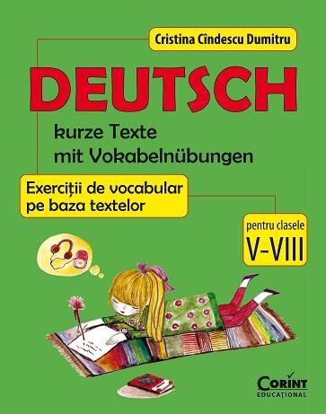 Limba germana - Exercitii de vocabular pe baza textelor  |